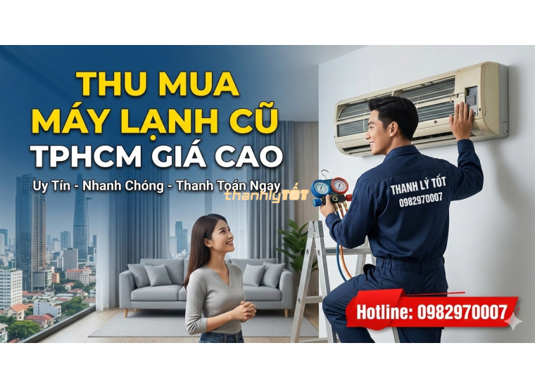 Bảng Giá Thu Mua Máy Lạnh Cũ TPHCM 2026: Cao Nhất, Uy Tín